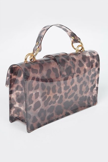 Animal Print Clutch