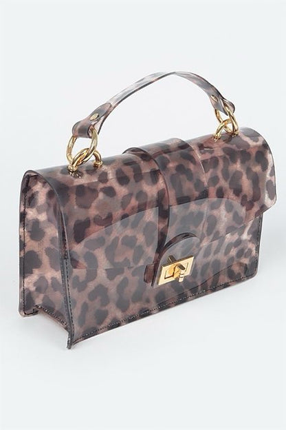 Animal Print Clutch