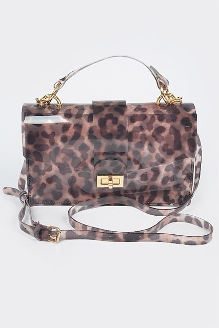 Animal Print Clutch