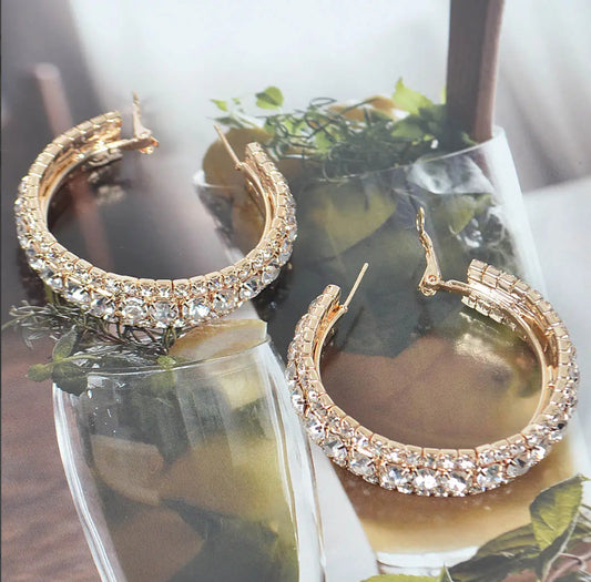 Latch Hoop Earrings